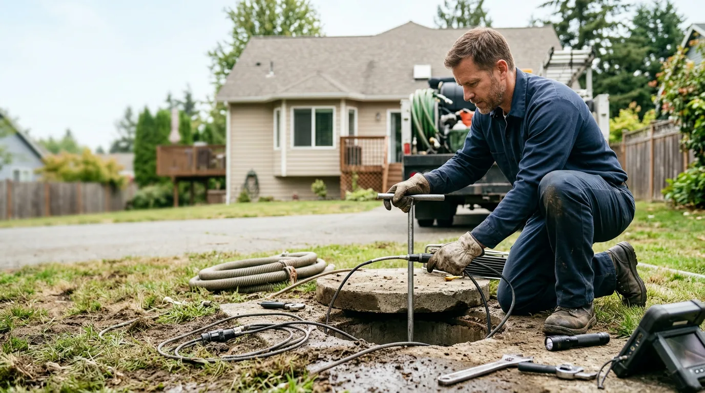 Septic Tank Pumping in Burt Lake, MI